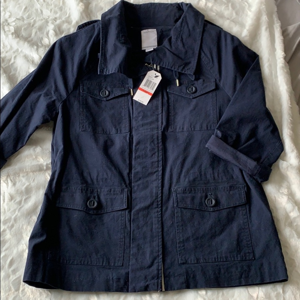 [XS] Nautical Navy Jacket